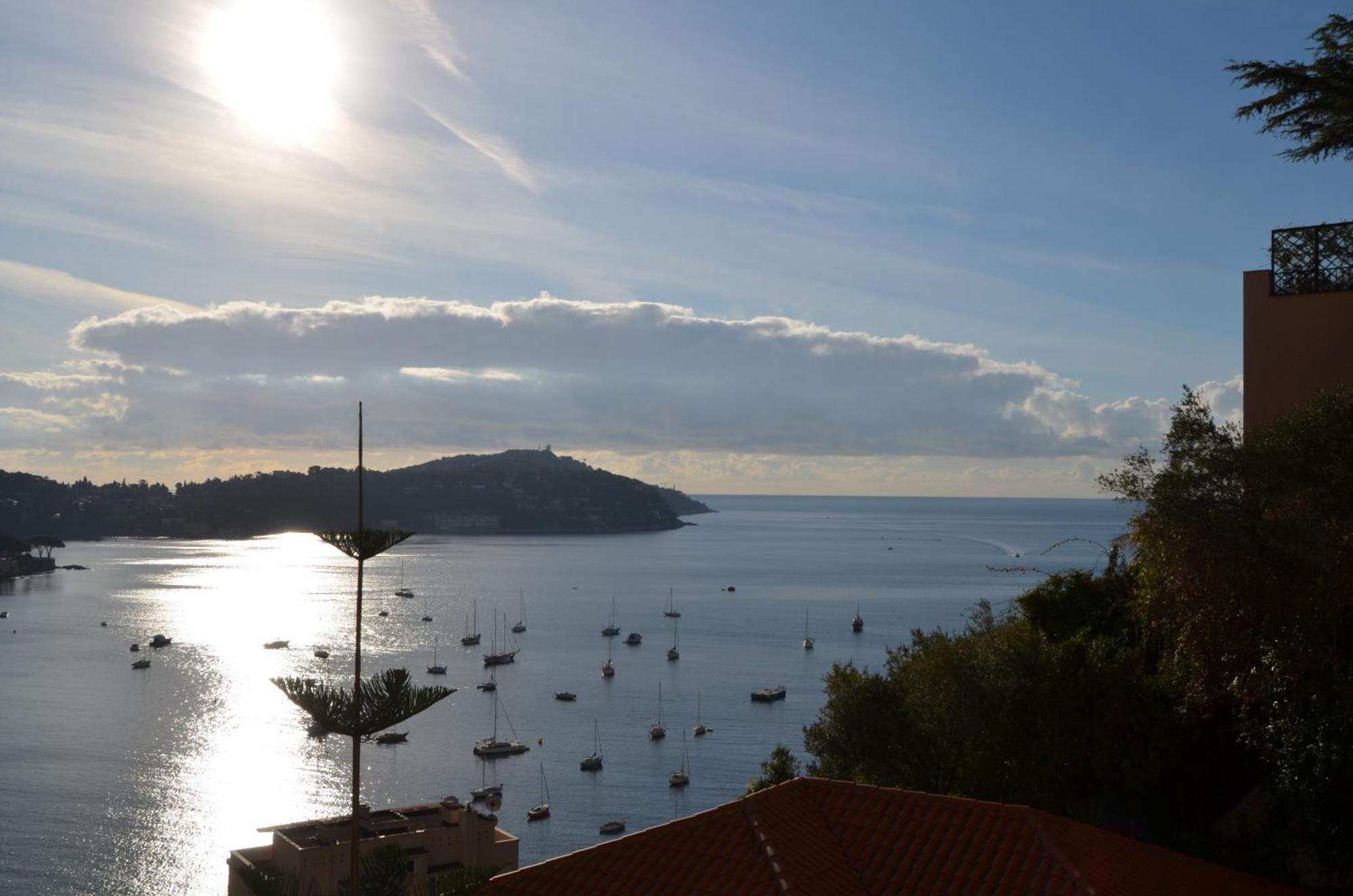 Nereides - Appartement 4 Personnes Avec Vue Mer Exceptionnelle A Villefranche-Sur-Mer Exteriör bild